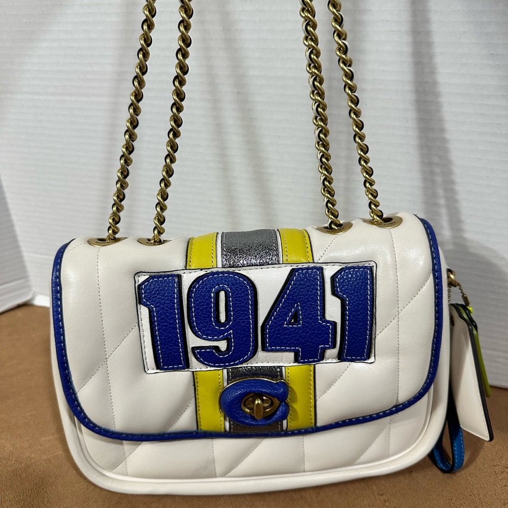 Coach Madison Shoulder Bag with Quilting